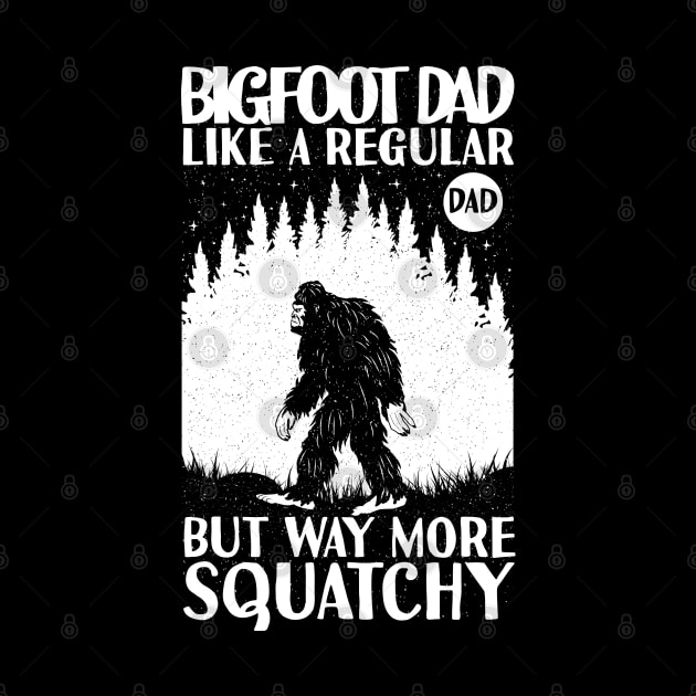 Bigfoot Fathers Day by Tesszero