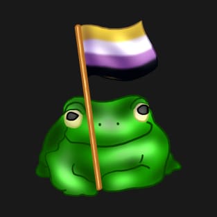 Nonbinary LGBTQ Frog T-Shirt