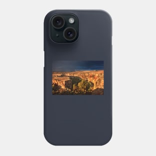 Storm coming at Ihlara valley - Cappadocia Phone Case