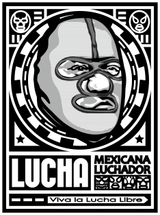 viva la lucha libre#1mono Magnet