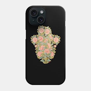 Peony flowers like popcorn - Pink colored Phone Case