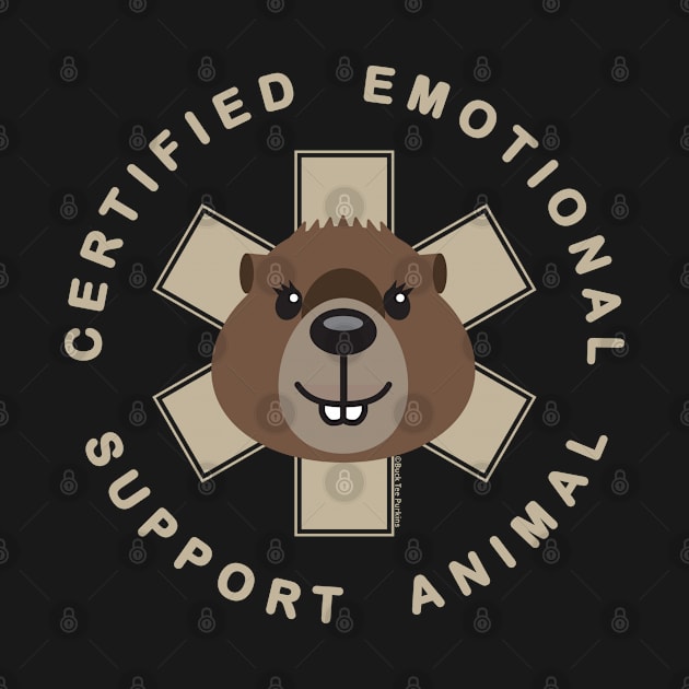 Emotional Support Animal by © Buck Tee Originals by Buck Tee