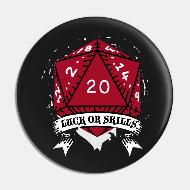 Roll the Dice Pin by FairyTees