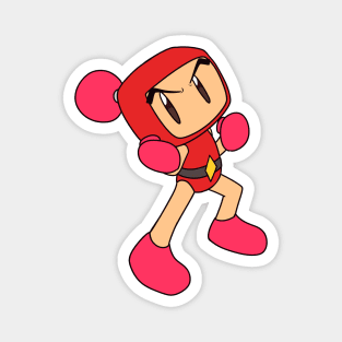 Red - Super Bomberman R Magnet