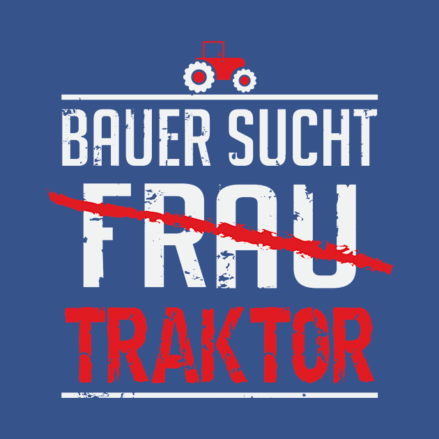 Bauer sucht traktor (white) by nektarinchen