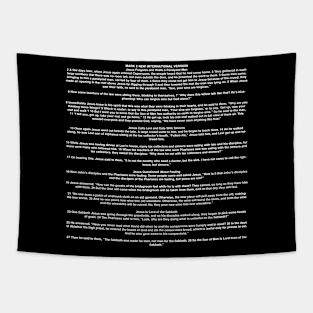 Mark 2 Bible Verse Typography New International Version Text Tapestry