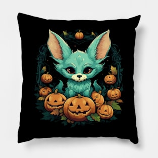 Fennec Fox Halloween Pillow
