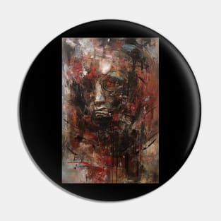 Digital oil painting Pin