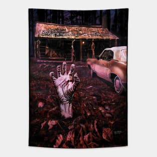 THE EVIL DEAD (1981) - Painted Poster Tapestry