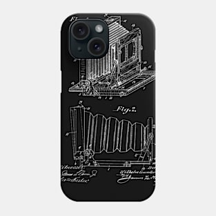 Folding Camera Vintage Patent Drawing Phone Case