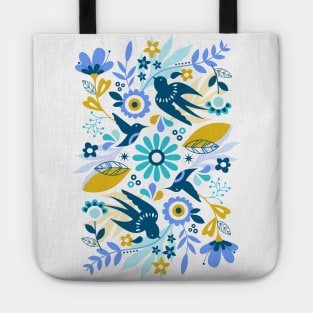 Folk Art Style Tote