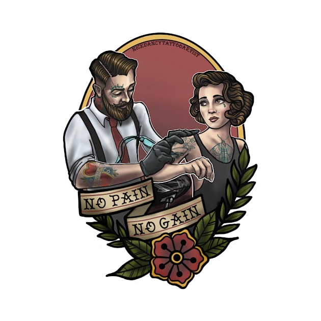 Tattooed lovers by Nickdancytattoo