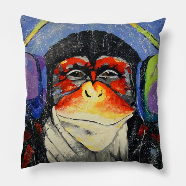 Music lover Pillow by OLHADARCHUKART