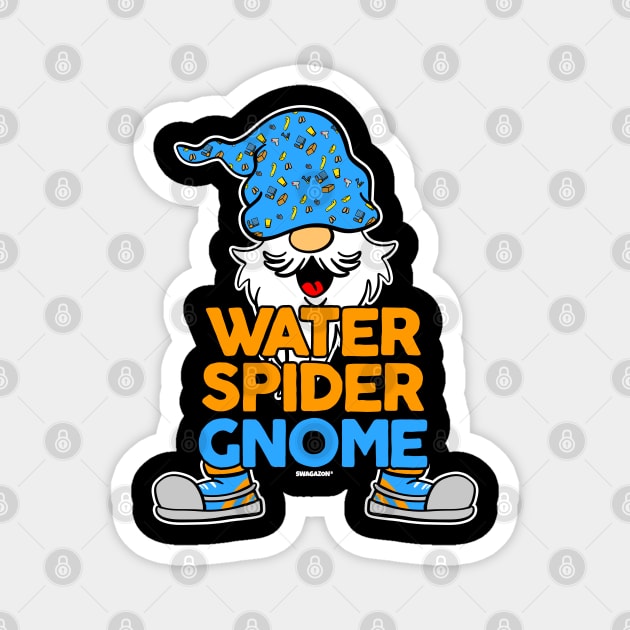 Christmas Peak Coworker Swagazon Associate WaterSpider Gnome Magnet by Swagazon