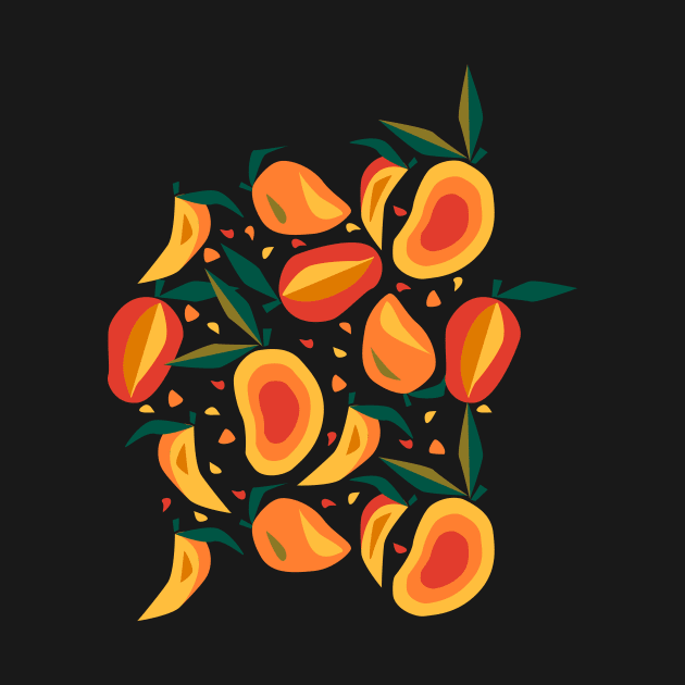 Mango Extravaganza- Papercut Tropical Medley by Winkeltriple