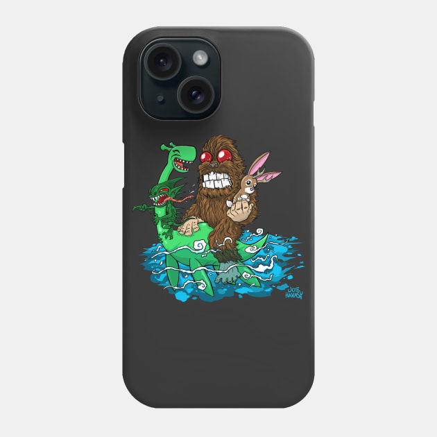 Cryptid Party Phone Case by joehavasy