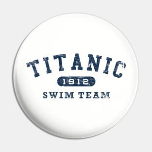 Titanic Swim Team Pin