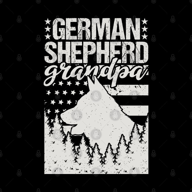 German Shepherd Grandpa by Tesszero