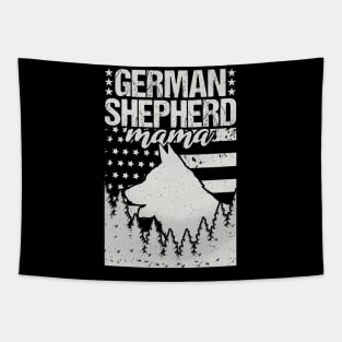 German Shepherd Mama Tapestry