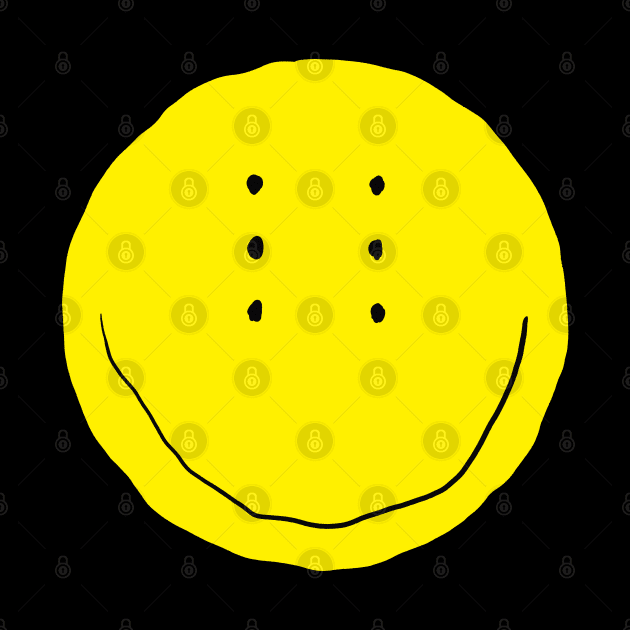 Six-Eyed Smiley Face by Niemand