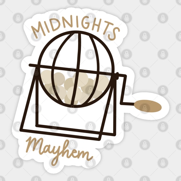 Taylor Swift Midnights Sticker