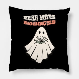 Read More Book Halloween Pillow