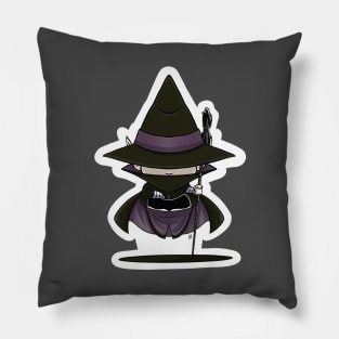 Obsidian Mage Pillow