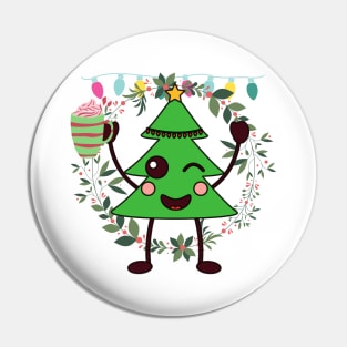 Christmas tree decorations - New tree - December christmas Pin