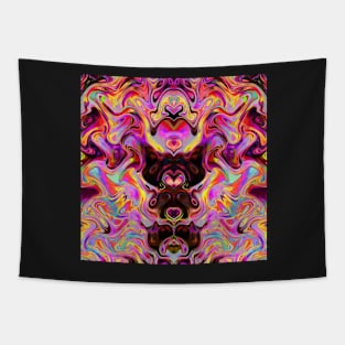 Hearts Totem Tapestry