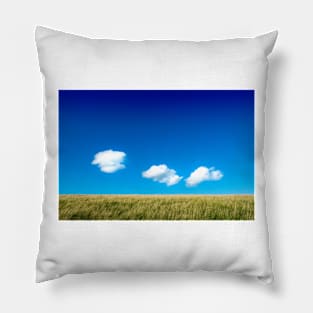 Blue sky thoughts Pillow