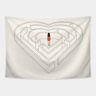 Lost in love Tapestry