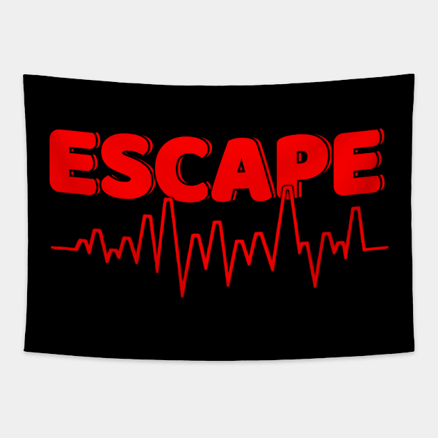 Escape Graph Tapestry by SkullRacerShop