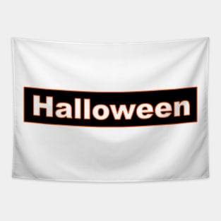 Halloween orange Tapestry