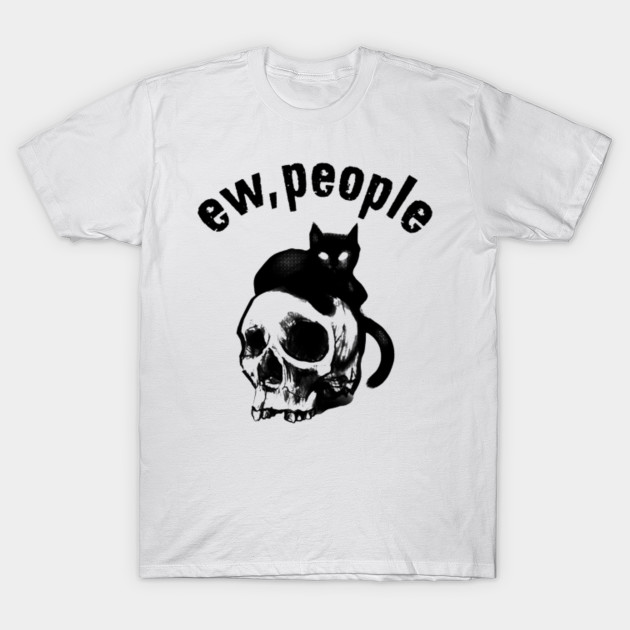 Black Cat Skull Ew People Black Cat Skull Ew People T Shirt