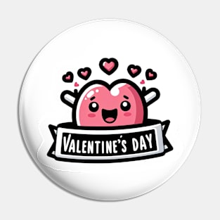 happy valentine day Pin