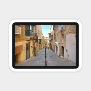 Old Street, Valletta, Malta Magnet