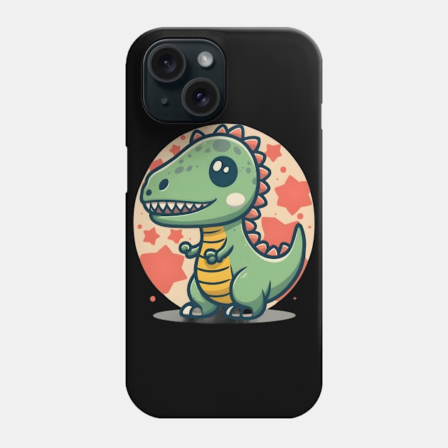 Cute baby trex Phone Case by Spaceboyishere