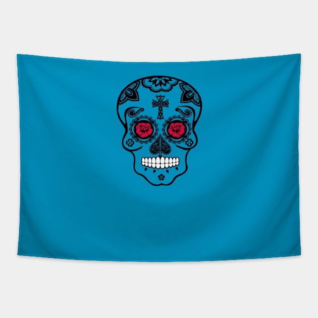 Calavera Tapestry by SuperEdu