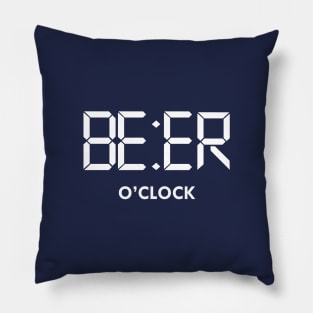 Beer O'Clock Pillow