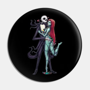 Jack and Sally Pin