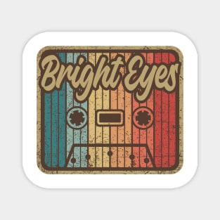 Bright Eyes Vintage Cassette Magnet