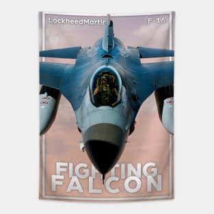 F16 Fighting Falcon Tapestry