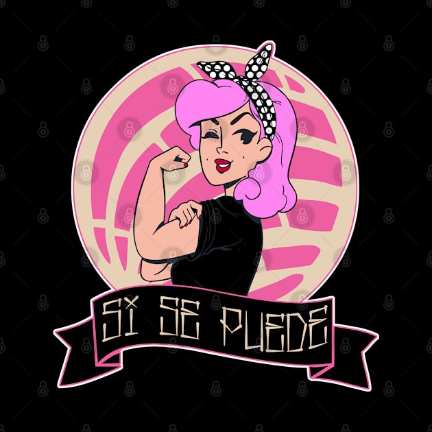 Pink pin up by Rockadeadly