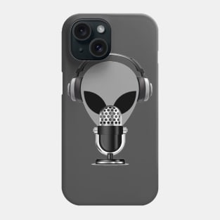 UFO Chronicles Podcast - Grey Mike Logo Phone Case