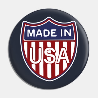 Made in USA Shield Pin