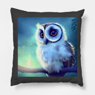 The hivernal owl | 2 Pillow