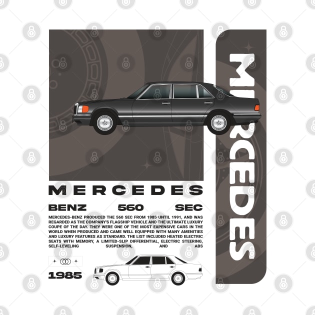 1985 Mercedes 560 SEC by kindacoolbutnotreally