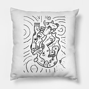 Psychedelic Animals Pillow