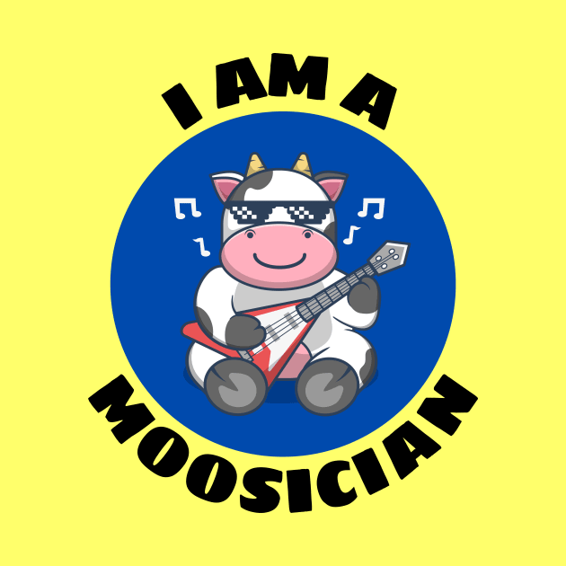 I Am A Moosician | Cow Pun by Allthingspunny