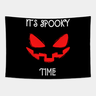 It's Spooky Time Halloween Tapestry